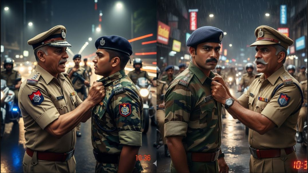 जब एक दरोगा ने आर्मी के जवान की कॉलर बीच चौराहे पर पकड़ी - फिर जो हुया