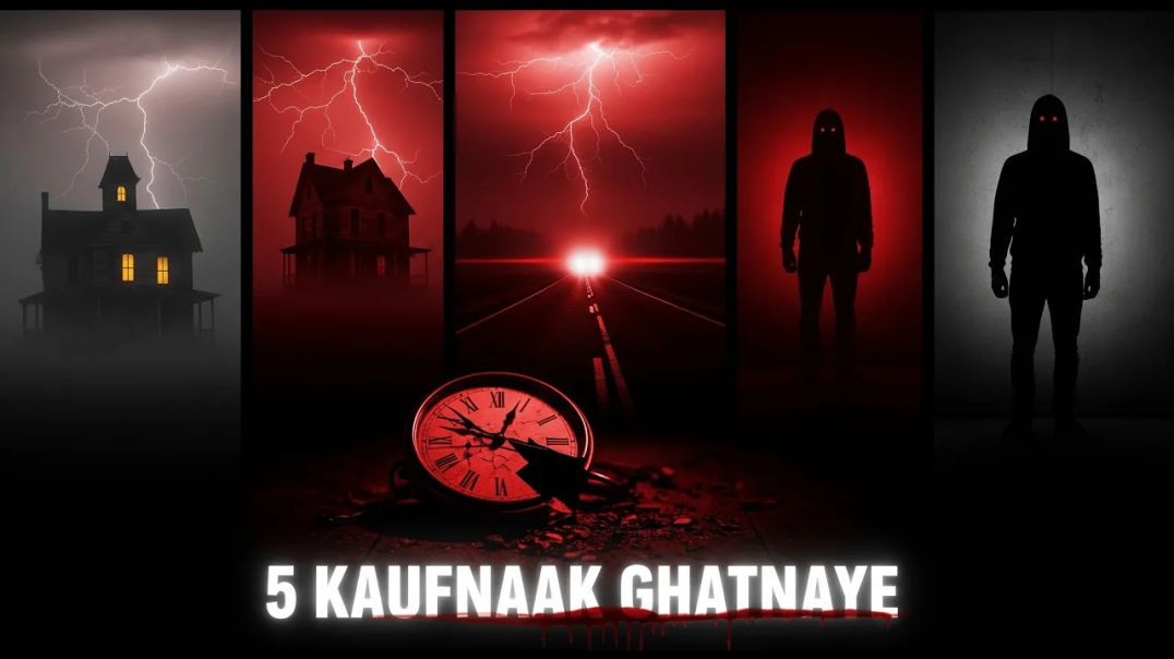 ⁣5 Kaufnaak Daraa Dene Wali Ghatnaye 😱 | Real Paranormal Activity #horroractivity #hauntedvideos