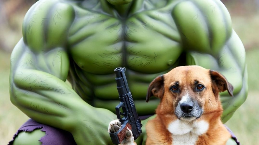 ⁣Dogesh bhai ne hulk se bolvaya bharat mata ki jai 😁 Animal comedy