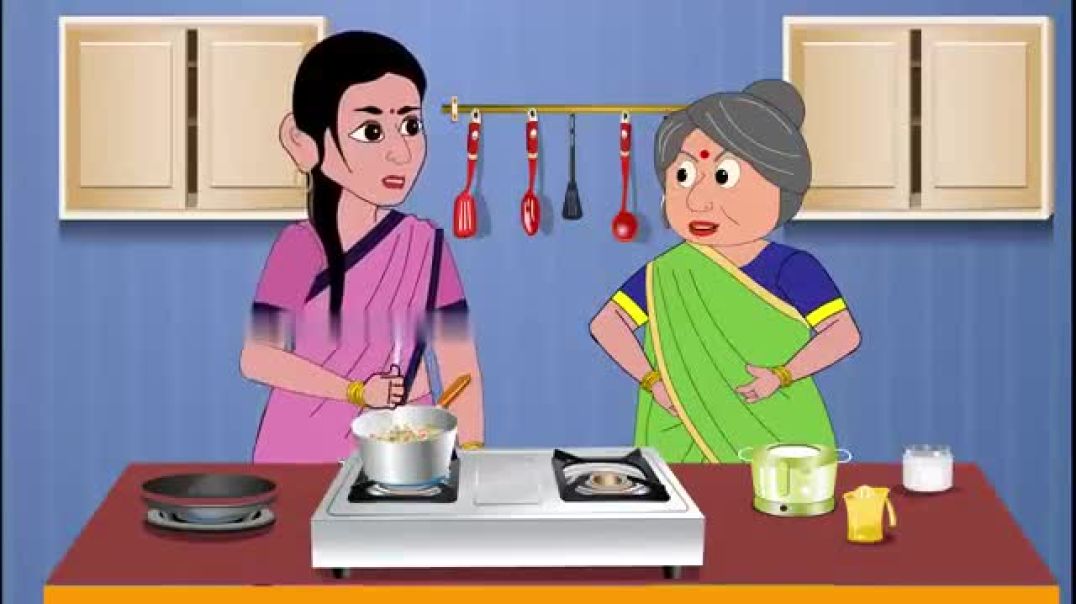 ⁣सास नंबरी बहू दस नंबरी फनी कहानी - hindi kahaniya _ story time _ saas bahu _ funny _ comedy _ new st