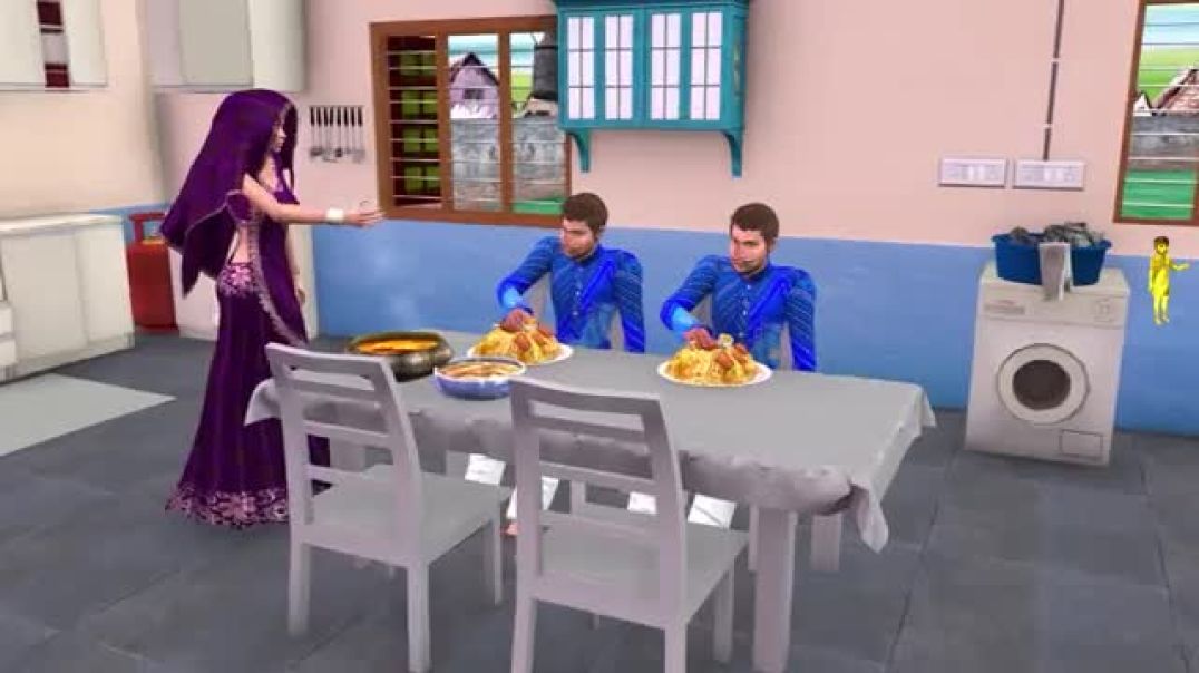 Flight_Cancellation_Fake_Pilot_Auto_Driver_Survive_Hindi_Kahani_Hindi_Moral_Stories_New_Comedy_Video