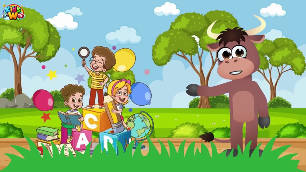 ⁣Learn Farm Animals Names In English | Kids Vocabulary