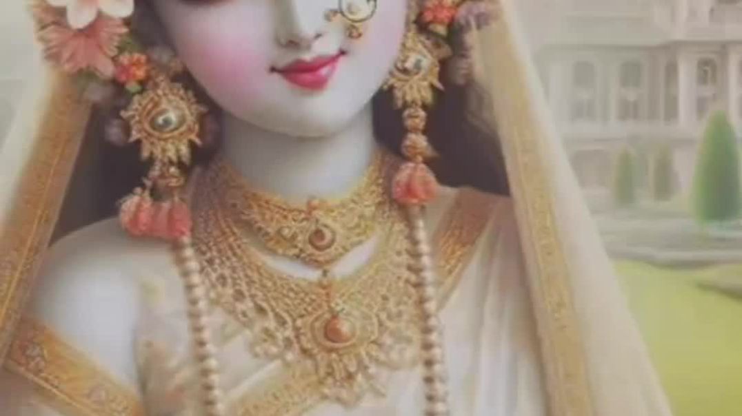 ⁣Jai radha rani