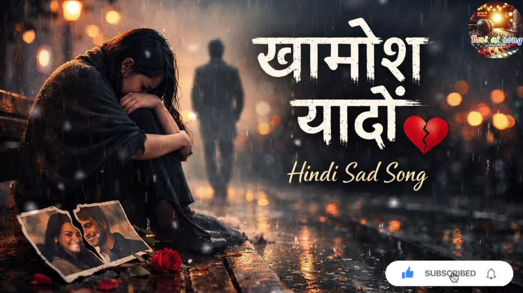 ⁣Khamosh Yaadein 💔 | Heart Touching Hindi Sad Song | Breakup Emotional Song 2025