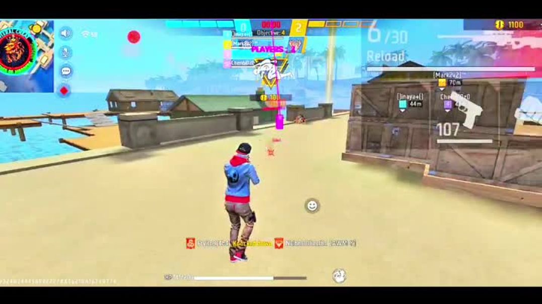 🔥_Free_Fire_Panel_1vs4_Fight_😱___Solo_Clutch___Panel_Movement_💥