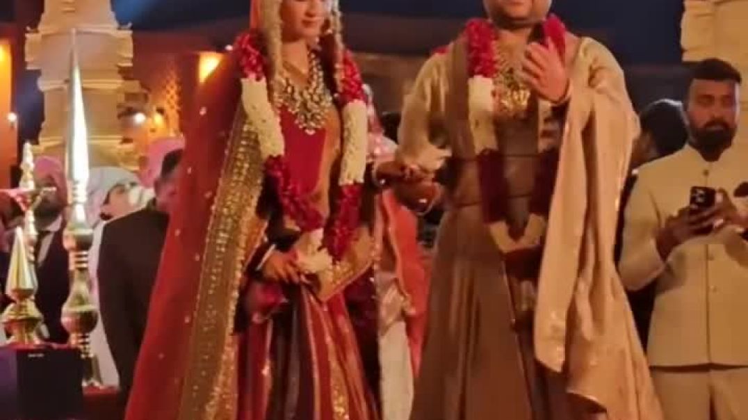 कथावाचक इंद्रेश उपाध्याय की शादी के हसीन पल !