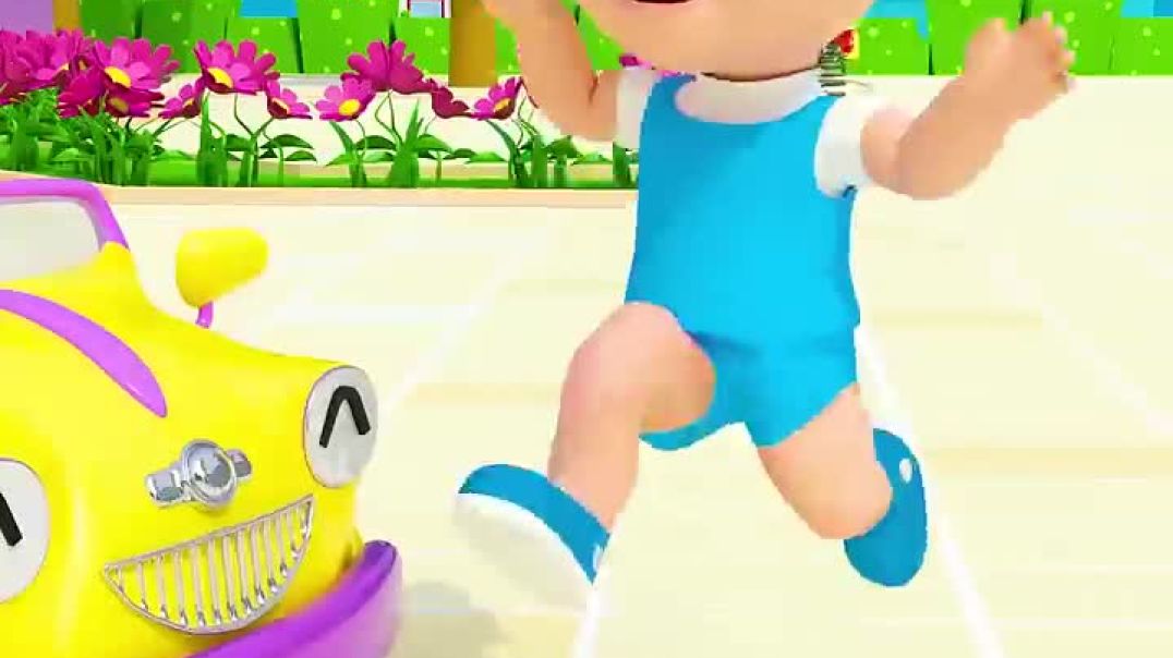 ⁣Wheels on the Car Broke Down_ Nursery Rhymes Children Songs Koka TV _childrensongs _toddlersongs(720