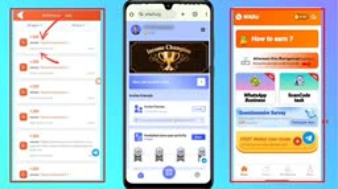 ⁣Go share jaisa earning appWaho jaisa dusra appNew earning app today - ManishTech65 (144p, h264)