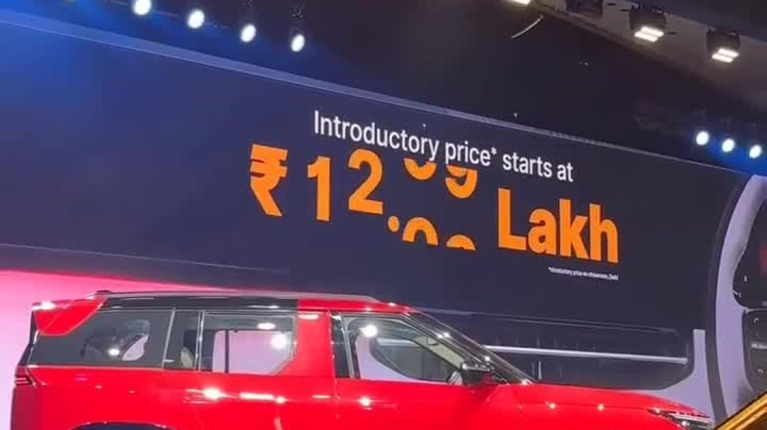 ⁣Tata Sierra launched - ₹ 11