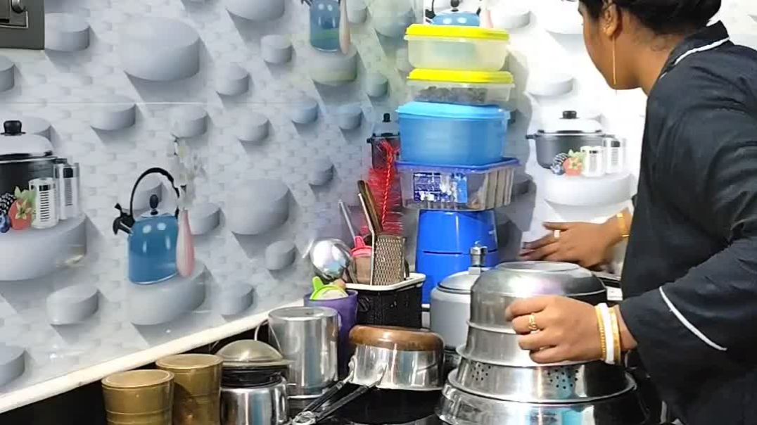 ⁣Kitchen cleaning vlogs. রান্নাঘর পরিষ্কার করছি।