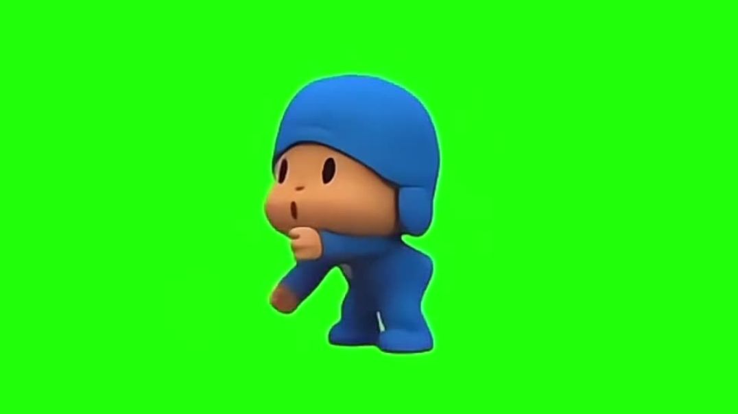 ⁣Pocoyo - green screen 🕺🏻