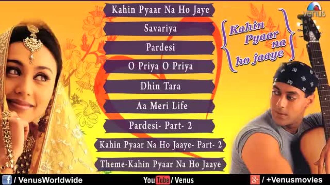 ⁣Kahin Pyaar Na Ho Jaaye Audio Jukebox _ Salman Kha(360P)