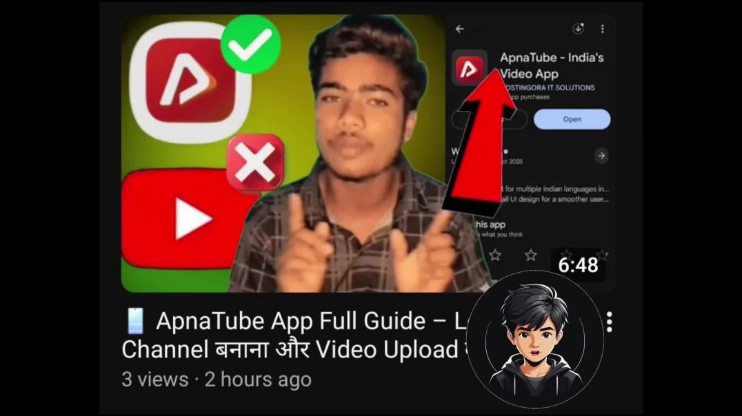 ⁣ApnaTube पर Video Upload Kaise Kare _ Step by Step Tutorial in Hindi(1080P_HD)