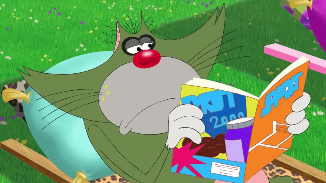 ⁣हिंदी Oggy and the Cockroaches  PEEL POTATOES Hindi Cartoons for Kids