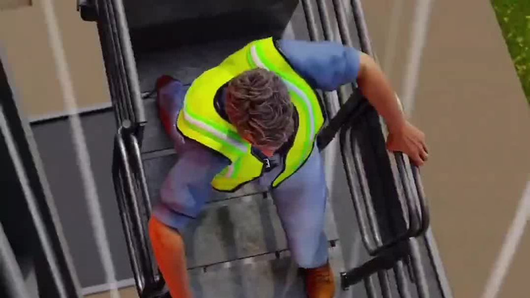 ⁣यह आदमी 500फिट ऊपर से गिरा देखिए 3D एनीमेशन से #facts #cartoon #3danimation #3d #shorts #ytshorts