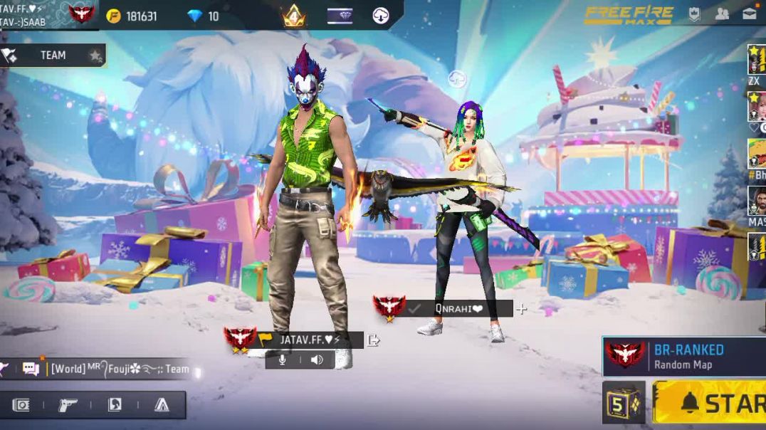 ⁣Free fire lovers 💓💓 ii