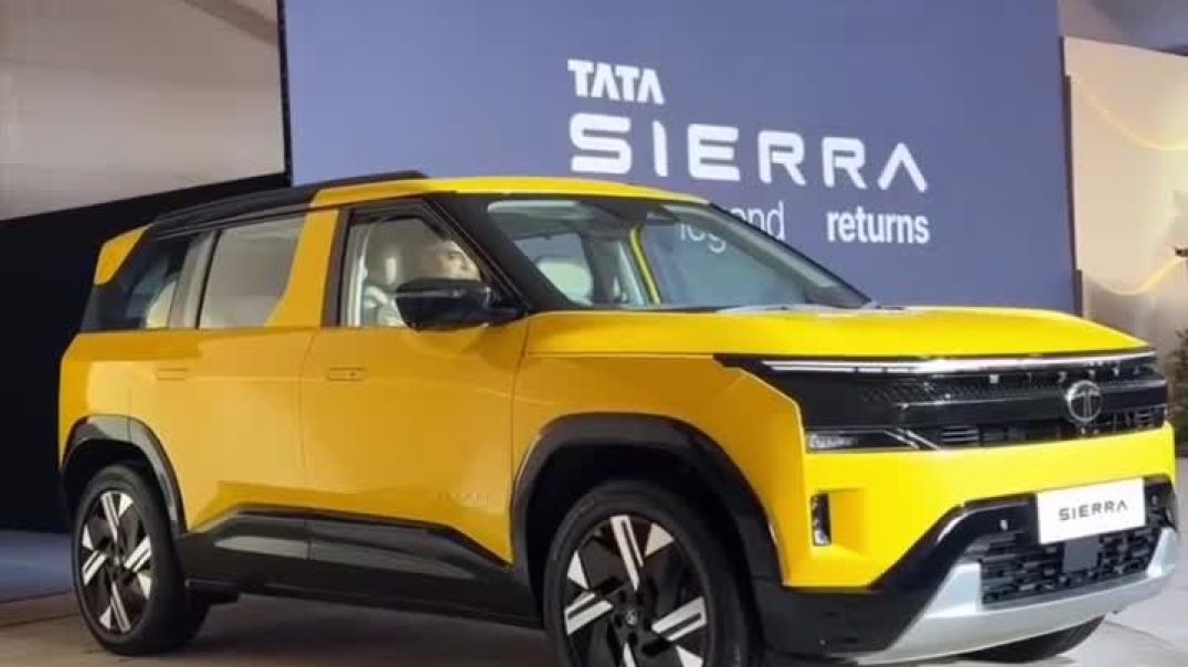 ⁣The Legend Returns 🔥 Tata Sierra Unveiled 👆🏻