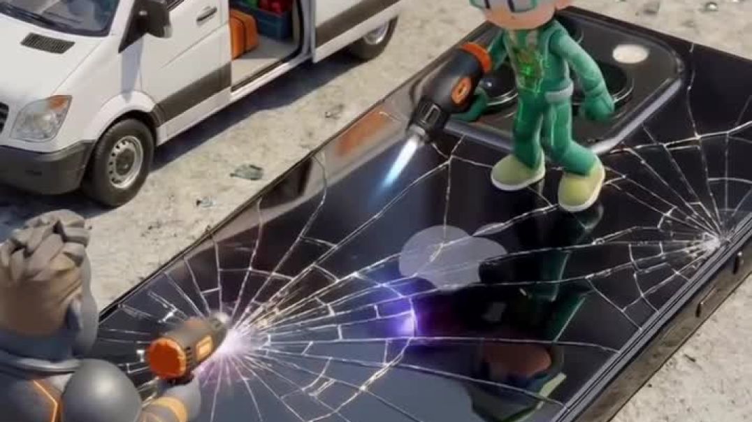 ⁣Oh no, my iPhone back glass is shattered! Should I just buy a new one 😭💔Not so fast! The Littl