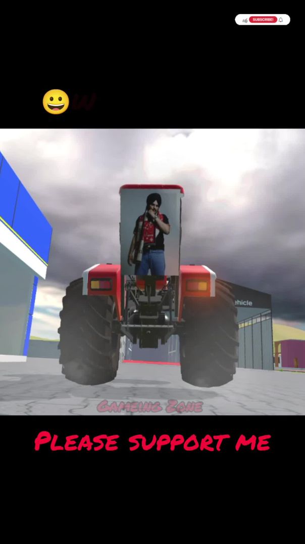 Dangerous Tractor Stunt 😱 | Full Power Desi Tractor #Shorts#viralshort#treandingclipo#treandingshort