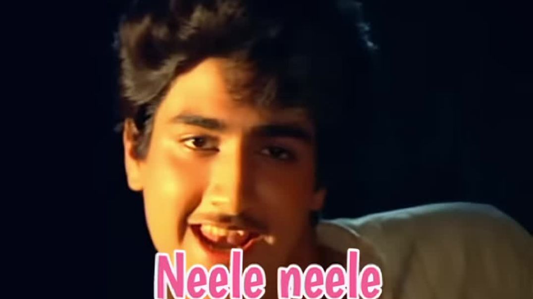 ⁣Neele Neele Ambar Par - Male Version Lyric Video - Kalaakaar _ Sridevi _ Kishore Kumar(720P_HD)