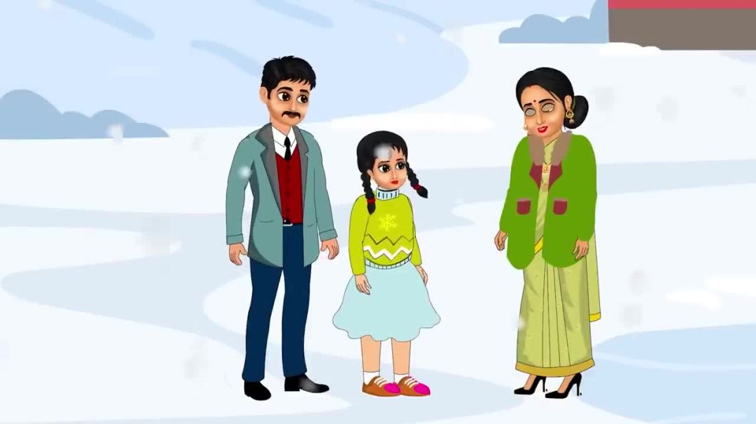 ⁣सौतेली मां का ठंड में अत्याचार