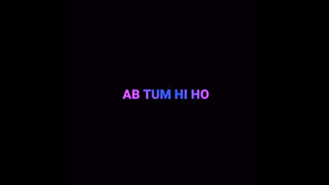 ⁣bass teera sath ho black screen whatsapp status #hindishong #viral
