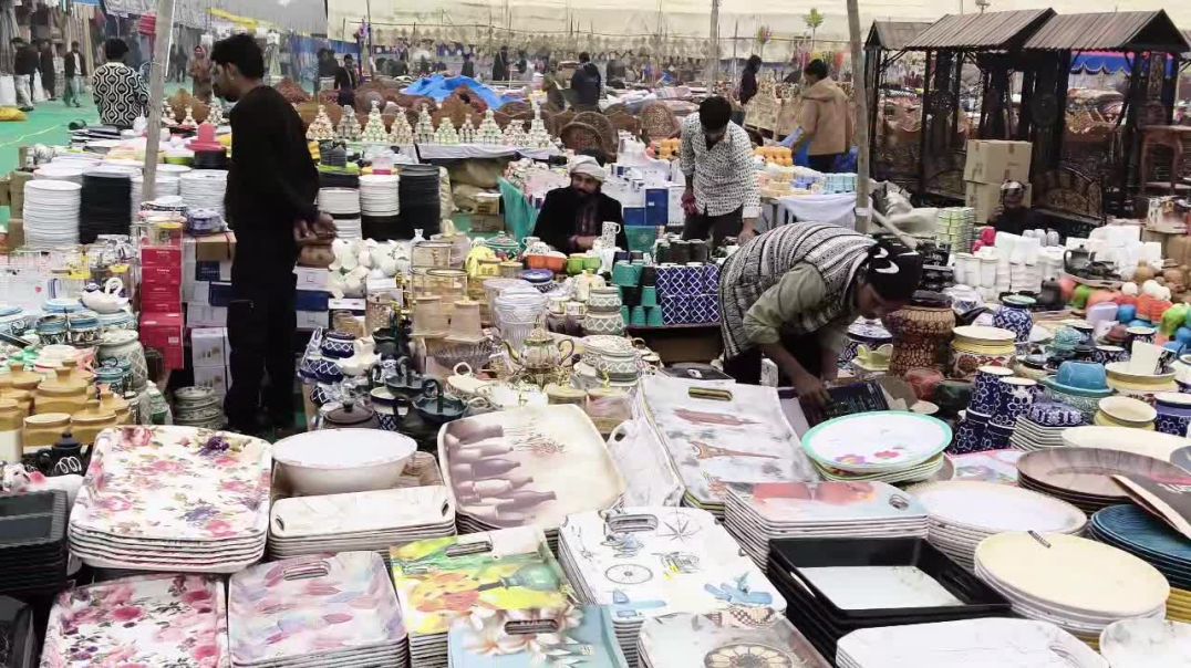 ⁣बिहार सरस मेला 2025 पटना गांधी मैदान