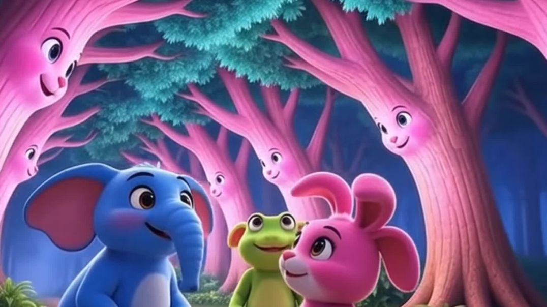 ⁣“Babloo Mini Aur Tinku Ka Magical Jungle Adventure 🌟 | Cute 3D Cartoon Kids Story”