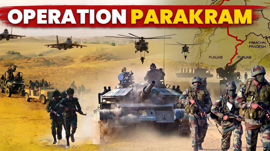 ⁣Operation Parakram: India’s Largest Military Mobilisation Against Pakistan
