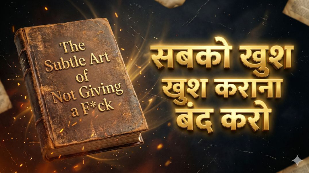 ⁣The Art of Not Giving a F*ck | जिंदगी बर्बाद करने वाली 5 गलतियाँ
