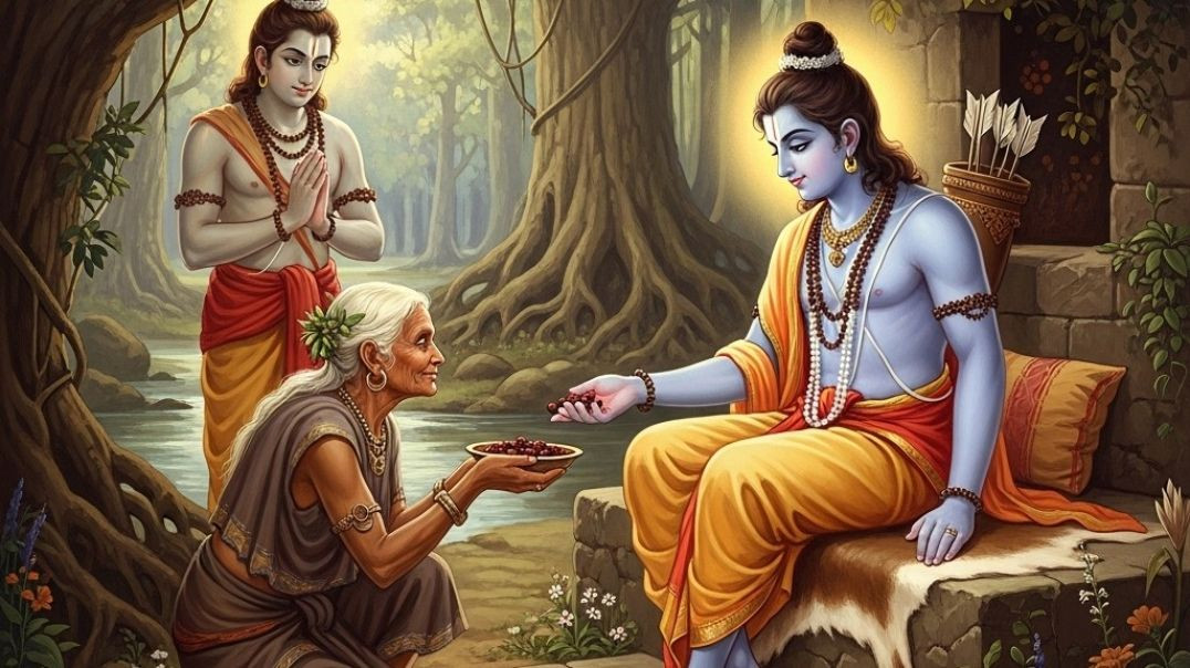 ⁣माता शबरी की दिव्य आध्यात्मिक यात्रा — जिसने बुलाया प्रभु श्रीराम को