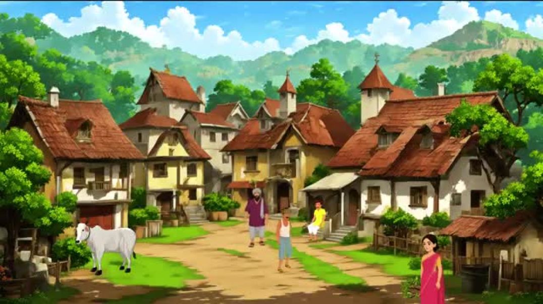 ⁣भस्टा चार सरपंच _ _प्रेरणादायक कहानी जो बदल दे सोच _moralstories _toonstory(360