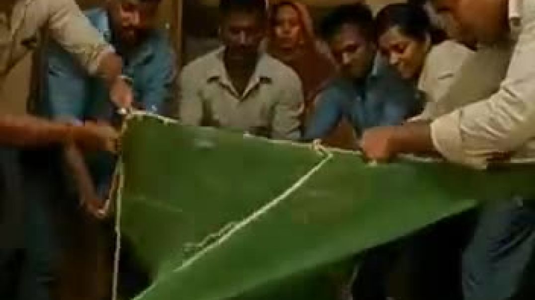 ⁣White Leopard Found Inside Indian House | Tense Crowd Moment & Safe Capture