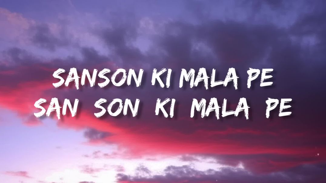 ⁣Sanson_ki_Mala_-_Nusrat_fateh_ali_khan__lyric____Album_🩷___Qawali___Rhythm_hub(1080p)