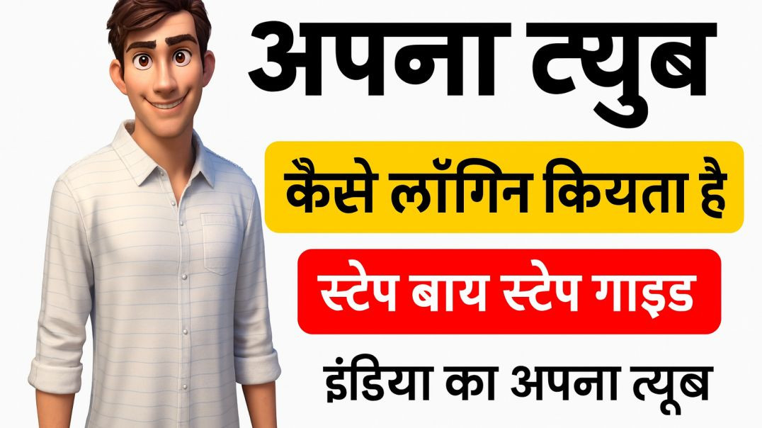 ⁣apnatube login, apnatube tutorial