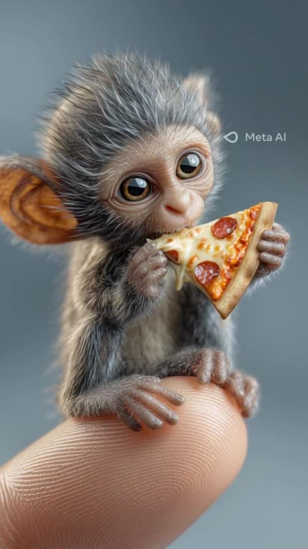 small monkey 🐒 🙈