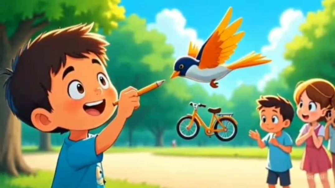 ⁣जादुई पेंसिल🪄_ magical pencil story_ बच्चों की कहानी_ moral storys for kids_ hindi kahane