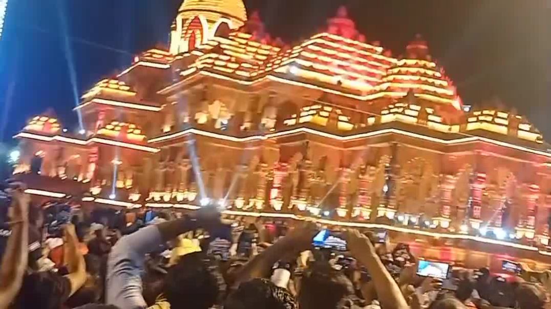 ⁣JAI_SHREE_RAM_🔥🙏🪐🕉️_#durgapuja_#pandalove_#jaishreeram_#instagram_#explorepage_#kolkata_#fastival_#f