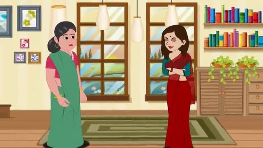 ⁣जब घर के मर्दों ने पहनी साड़ी - Kahani _ Hindi Kahaniya _ Bedtime Moral Stories _ Hindi Fairy Tales(