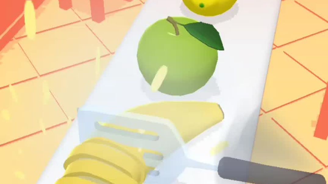 ⁣fruit cutting game