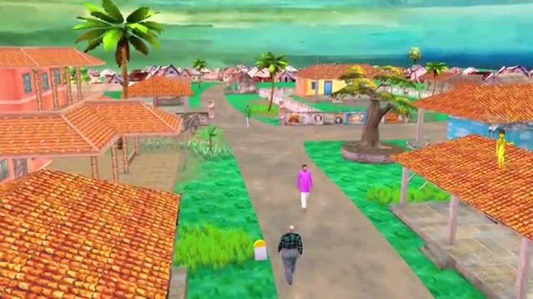 Bamboo_Bridge_Man_Build_Bamboo_Bridge_for_Village_Toll_Plaza_Hindi_Kahani_Moral_Stories_Comedy_Video