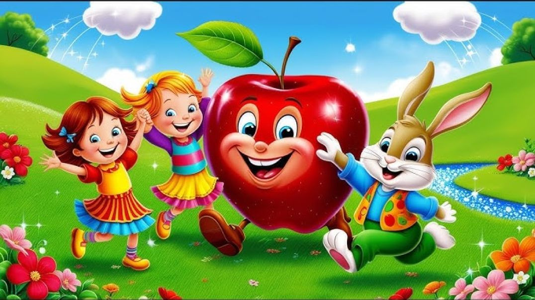 ⁣सेब के पहिए घूम-घूम | Hindi Rhymes for Kids