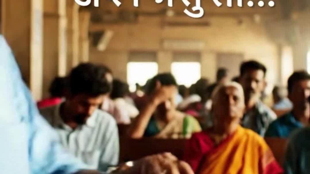 ⁣24 तास Railway Waiting Room मध्ये 😶  Marathi Reality