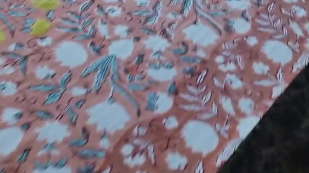 ⁣राजस्थानी हैंड ब्लॉक प्रिंटिंग 🥰❤️👍👍##shorts video#