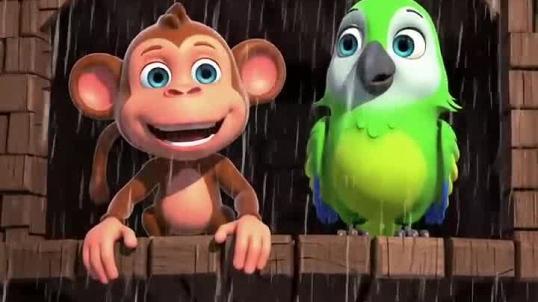 ⁣_ जंगल में बंदर और तोते का अनोखा घर _ Jungle Story in Hindi_ #arAI  #ai #cartoon #farmer #teamfx