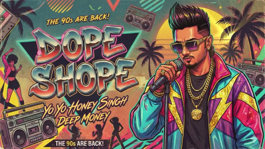 ⁣DOPE SHOPE–90_s VERSION _ YO YO HONEY SINGH 90_s STYLE SONG _ _honeysingh _dopeshope