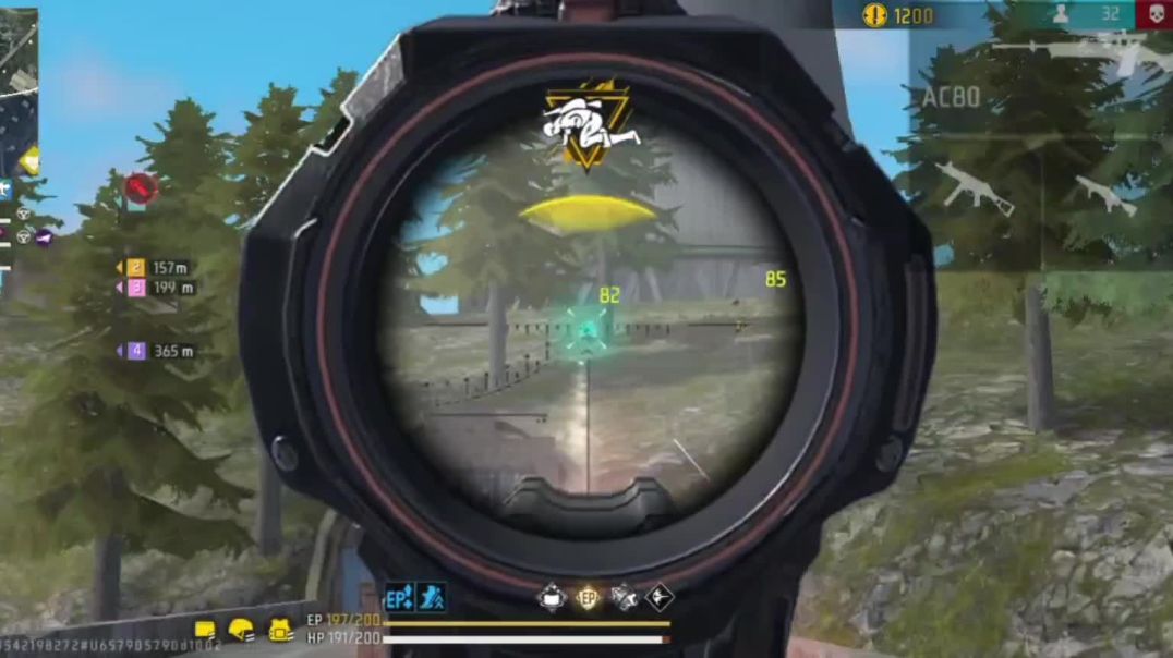 ⁣Free 😱fire gaming 👍first video