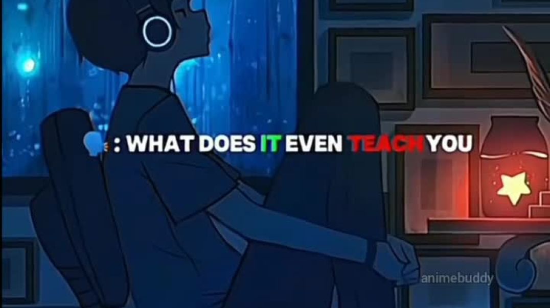 ⁣Why watch ANIME..?