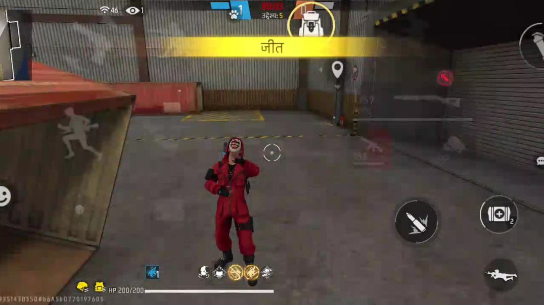 ⁣Free fire trending gaming video