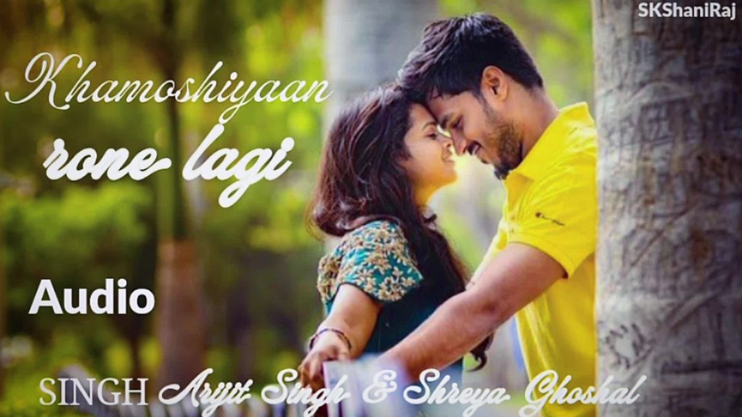 ⁣खामोशियाँ रोने लगीं | khamoshiyaan rone lagi | #Arijit Singh & #Shreya Ghoshal | Hindi lyrics so